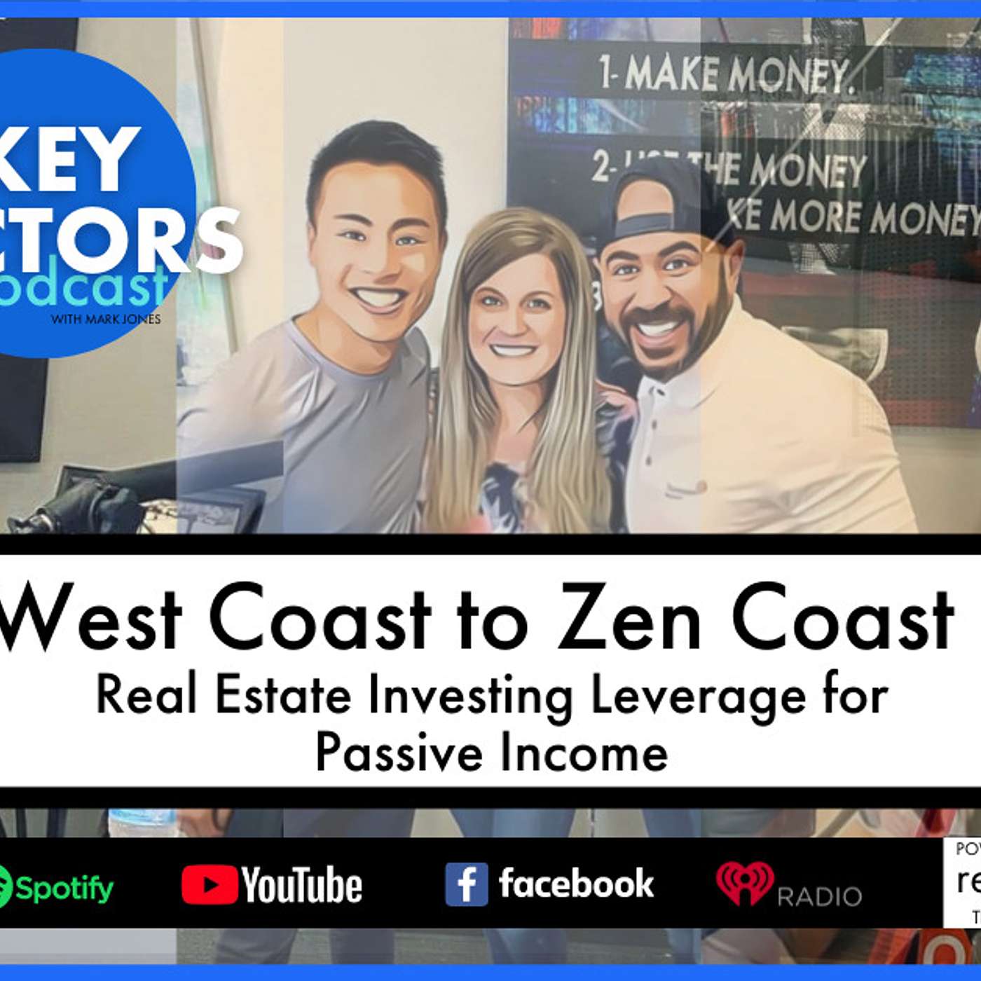 West Coast to Zen Coast - Real Estate Investing Leverage for Passive Income | Episode 20 - Key Factors Podcast episode artwork