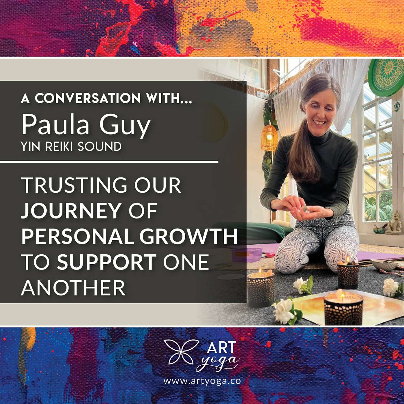 45. E45 with Paula Guy - Trusting our journey of personal growth to support one another episode artwork