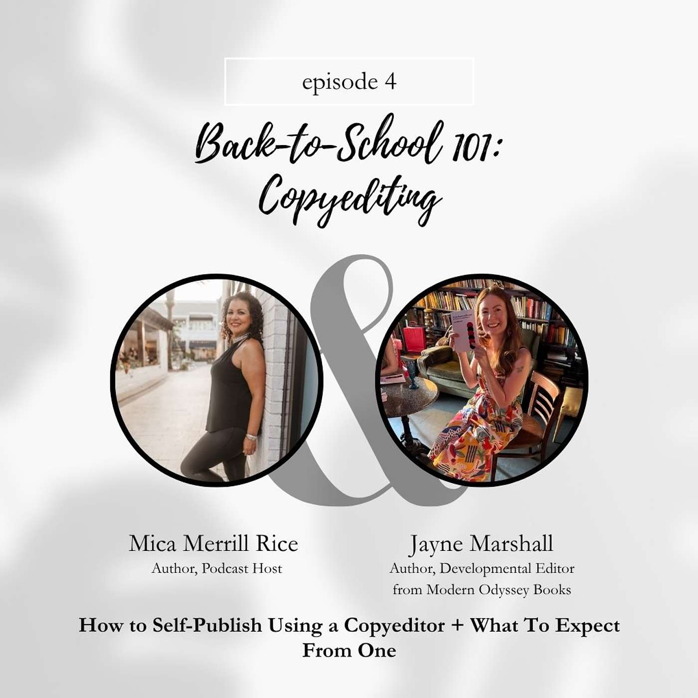 Back-to-School 101: Copyediting Basics Without the Shame Spiral with Jayne Marshall
