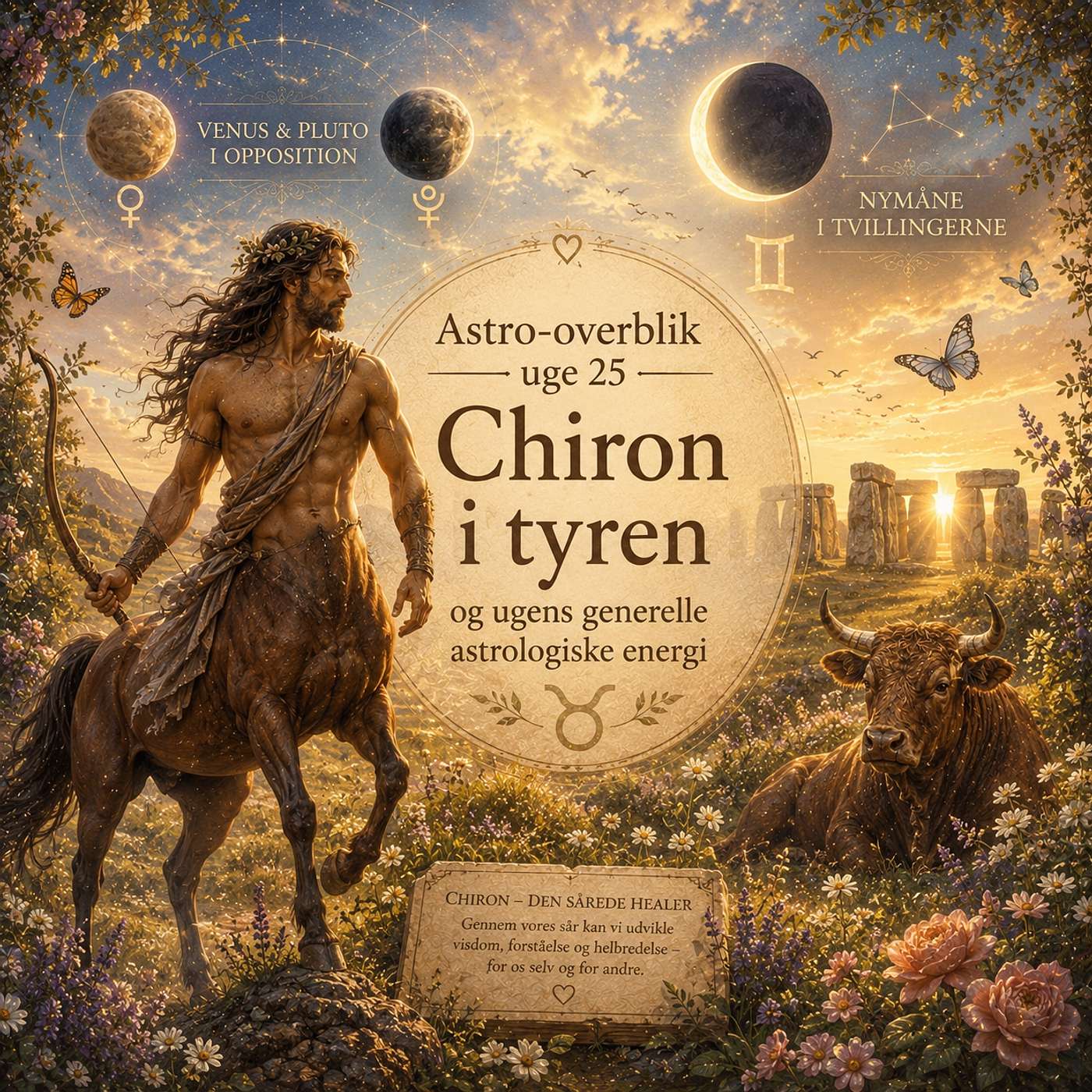 #137: Astro-Overblik Uge 25: Chiron i Tyren, nymåne i Tvillingerne og Venus/Pluto opposition episode artwork