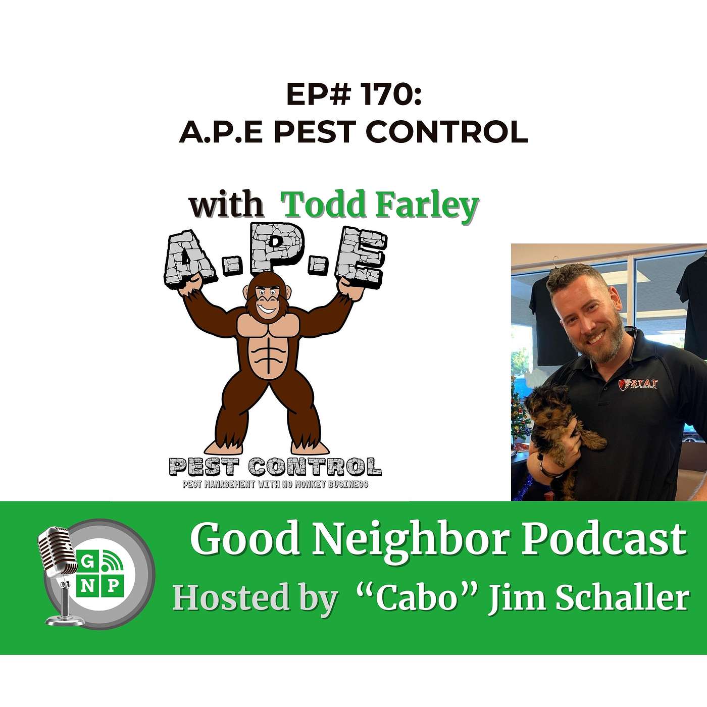 EP# 170 - Todd Farley on Transitioning Careers and Thriving in Pest Control