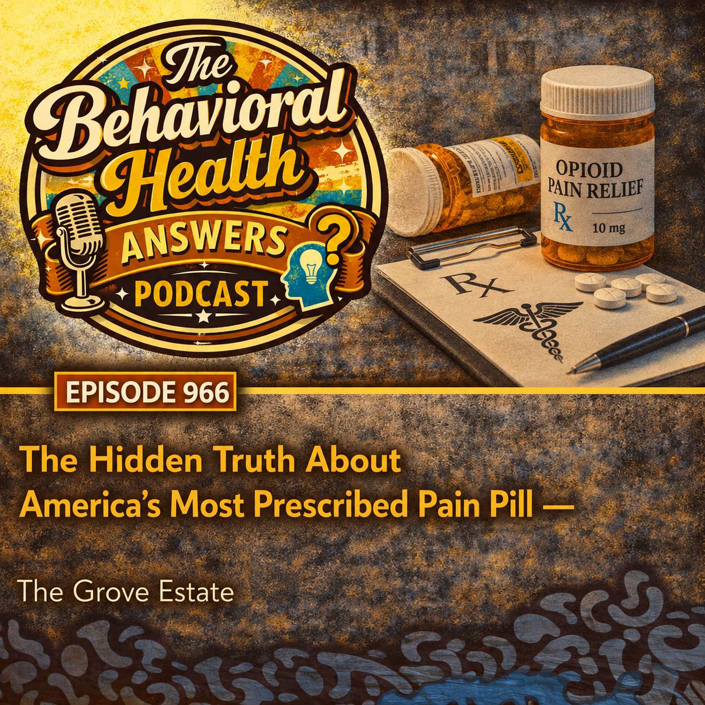 Episode 966: The Hidden Truth About America's Most Prescribed Pain Pill | The Grove Estate episode artwork