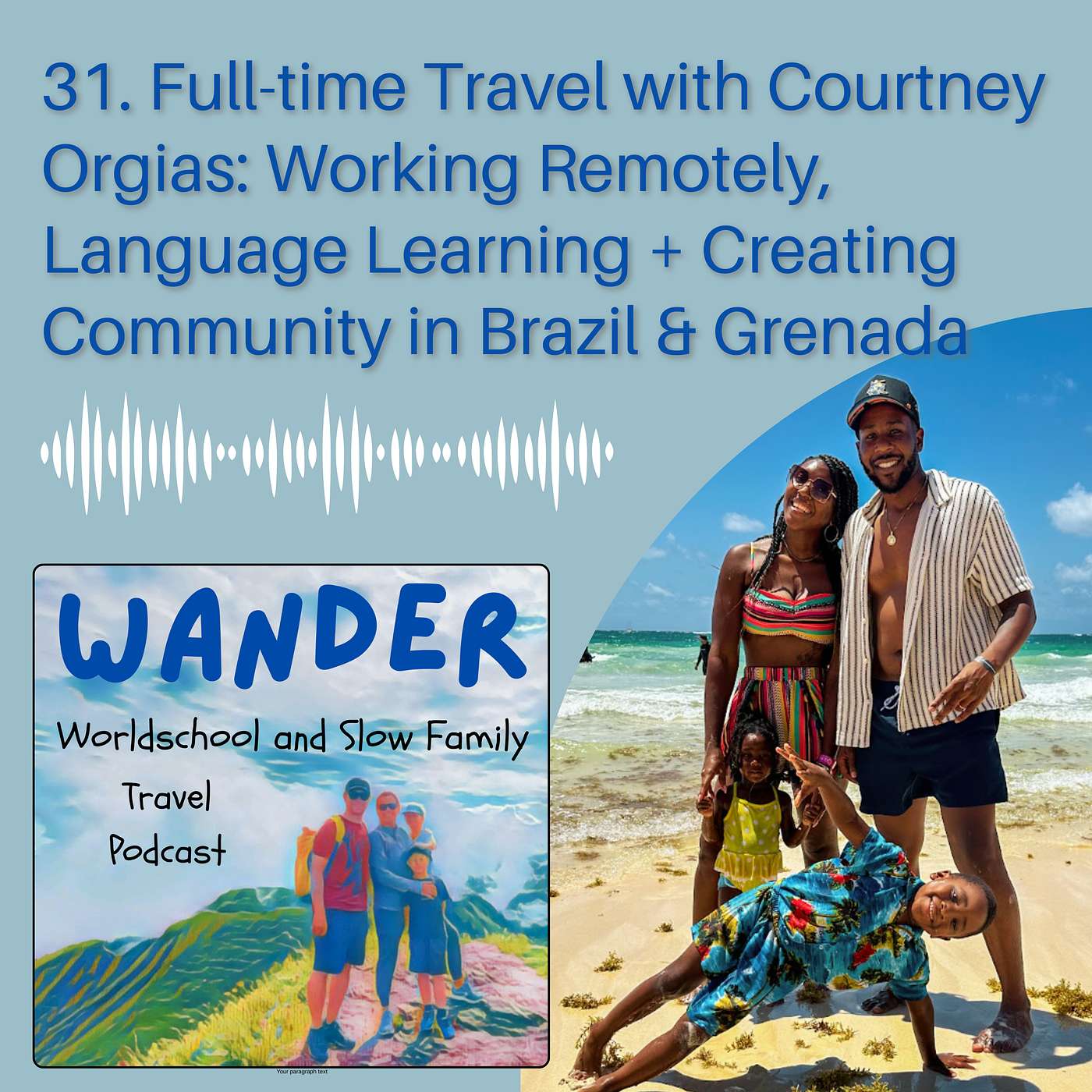 Wander Worldschool: A Slow & Long-Term Family Travel Podcast