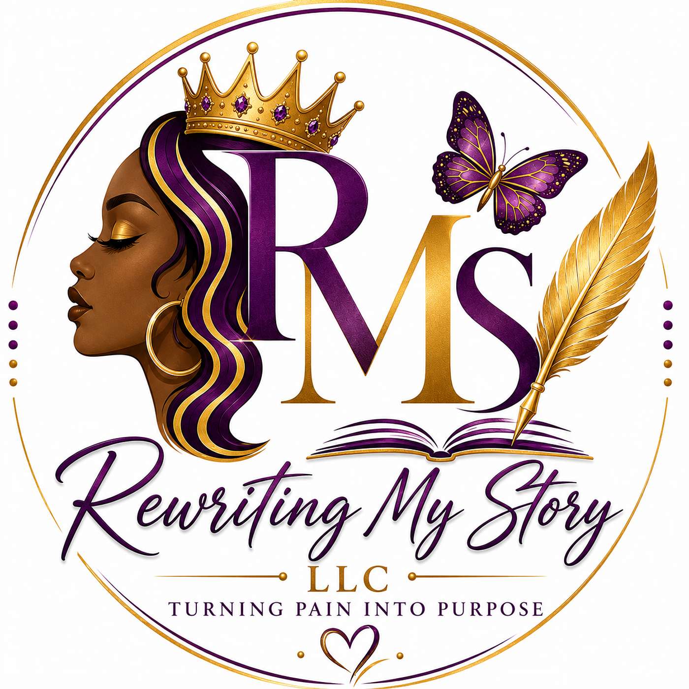 Rewriting MY Story podcast artwork