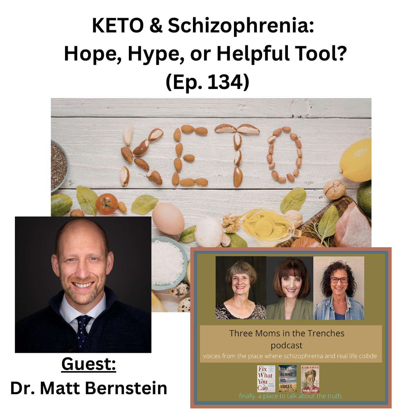 KETO & Schizophrenia: Hope, Hype, or Helpful Tool?  (Ep. 134)
