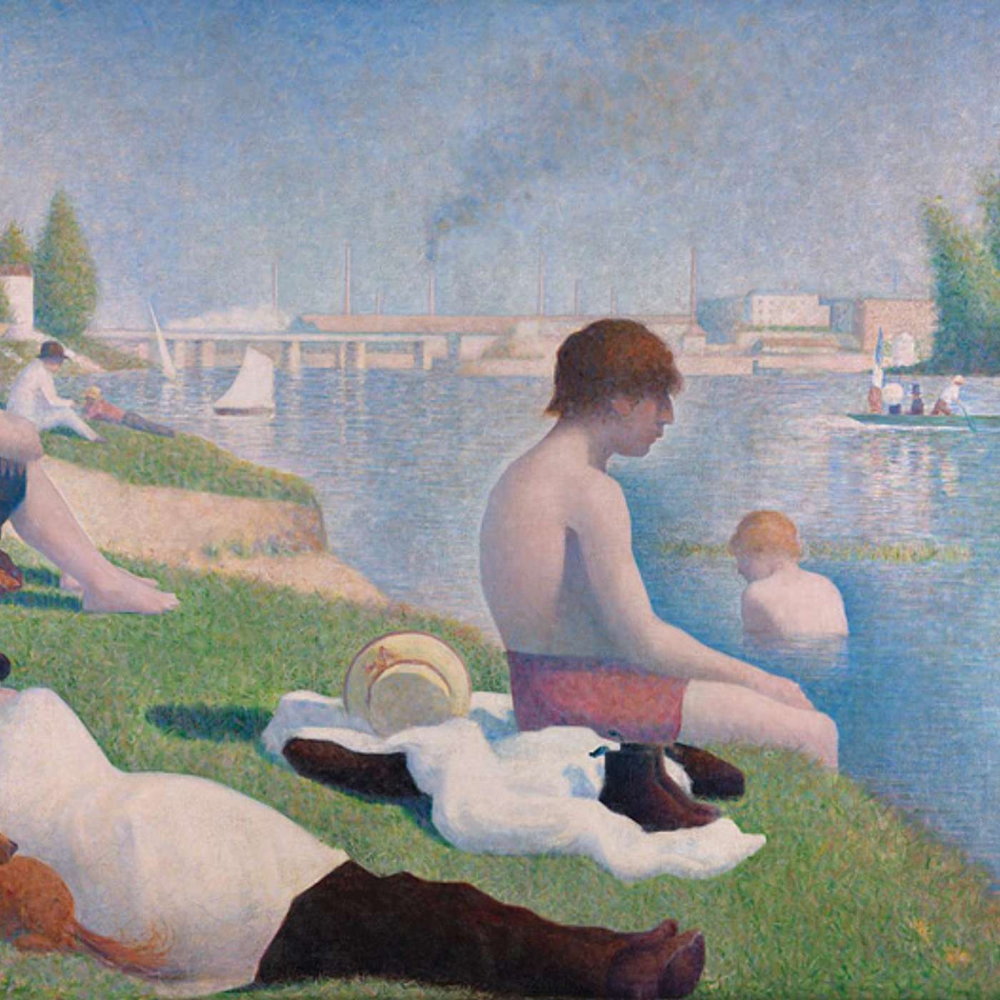 Season 6 Ep 9: Georges Seurat, Bathers at Asnières Season 6 Ep 9: Georges Seurat, Bathers at Asnières