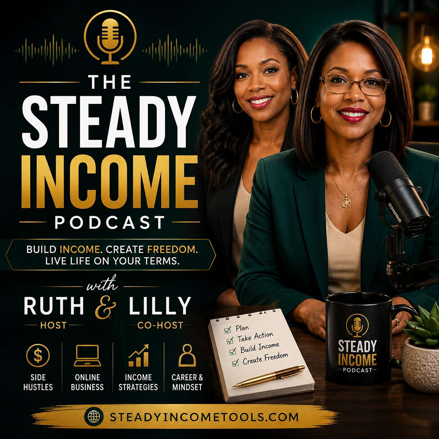 The Steady Income Podcast podcast artwork
