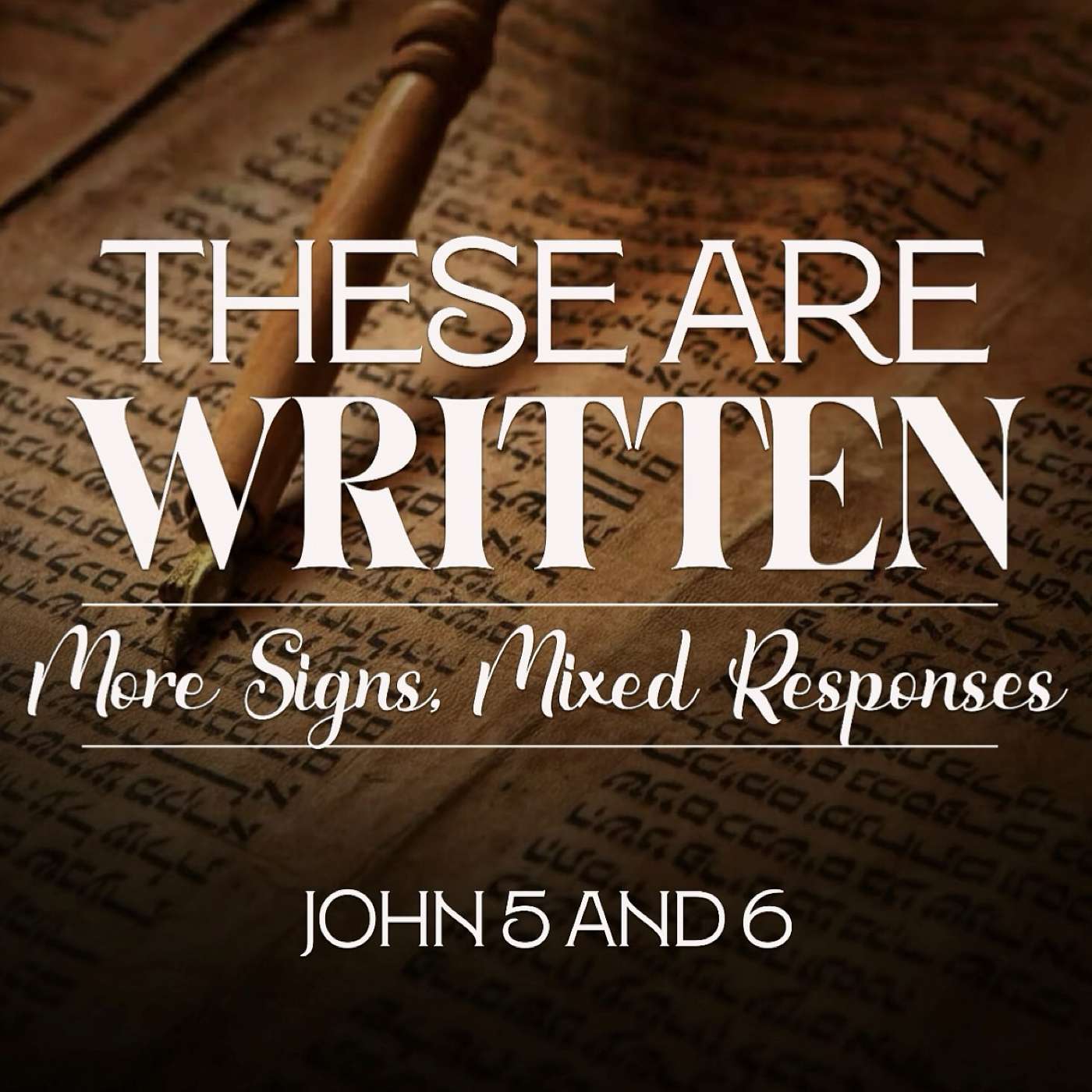 5/28/25 These Are Written: More Signs, Mixed Responses, Pt.2