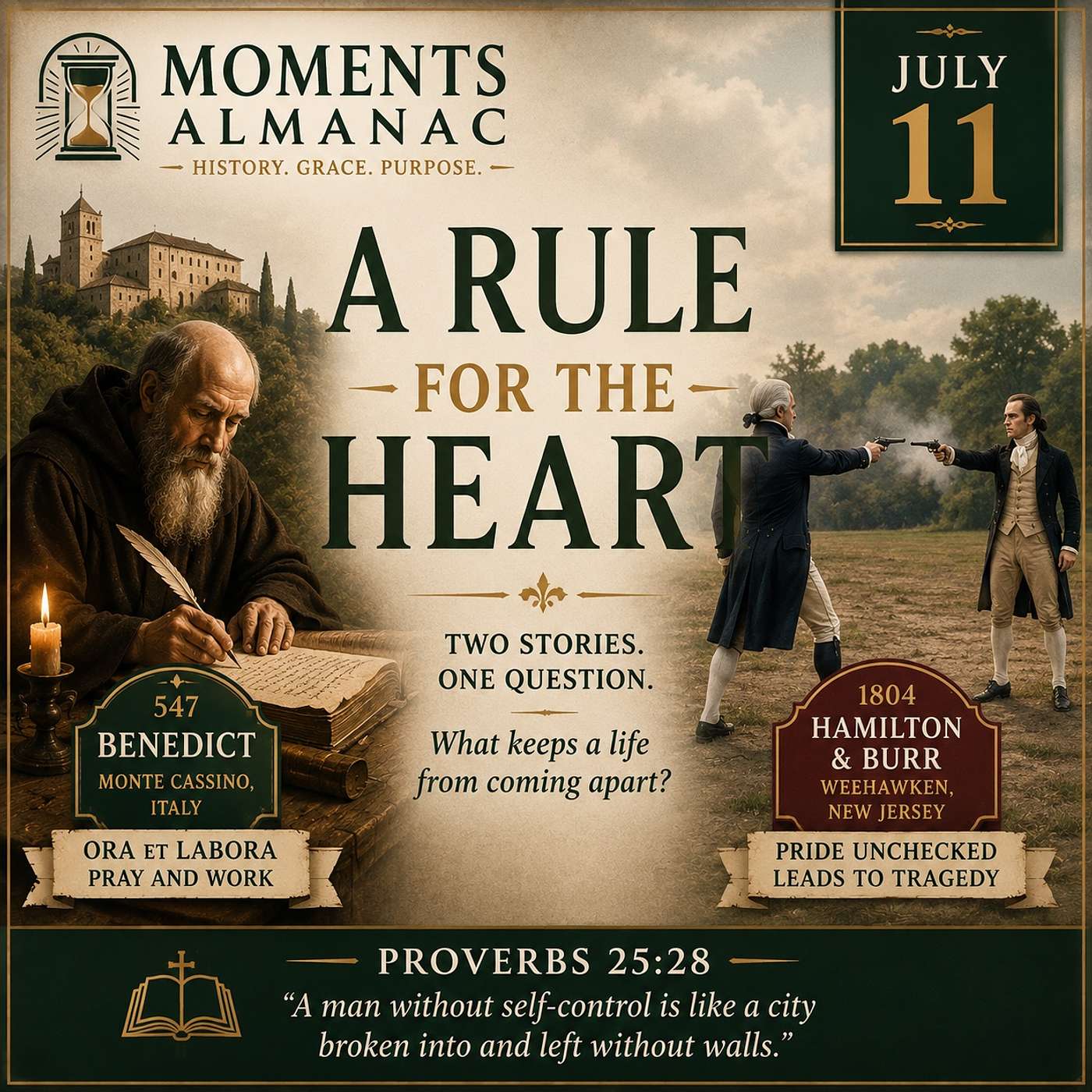 July 11, 2026 | Moments Almanac | Rule