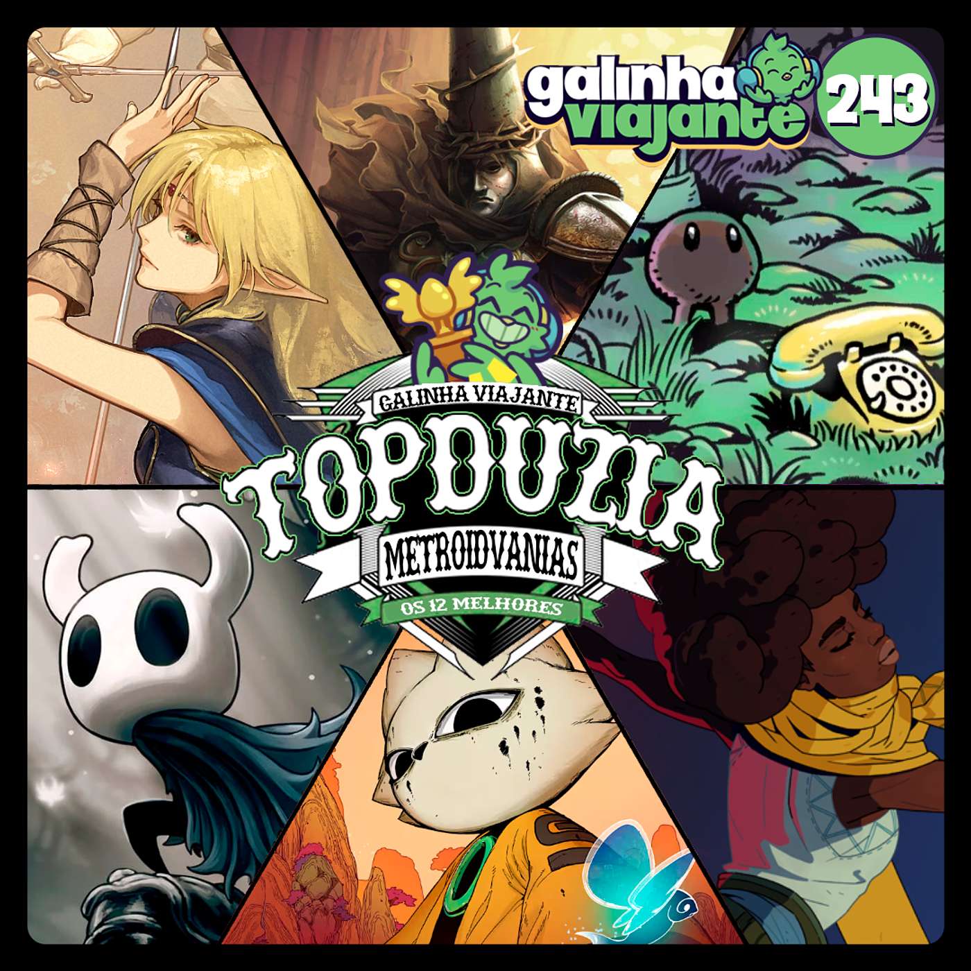 GV#243: Top Dúzia Metroidvanias (part. Jogatina Maneira)