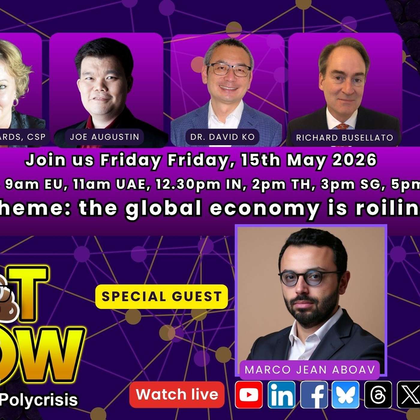 The Sh*t Show: the global economy is roiling