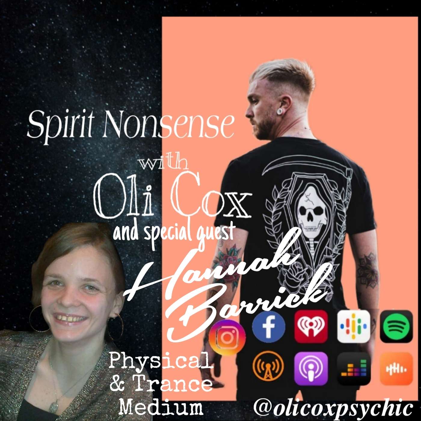 Ghost Circle, Trance & Physical Mediumship - Oli chats with Hannah Barrick - A Physical Medium & Veterinary Nurse Ghost Circle, Trance & Physical Mediumship - Oli chats with Hannah Barrick - A Physical Medium & Veterinary Nurse