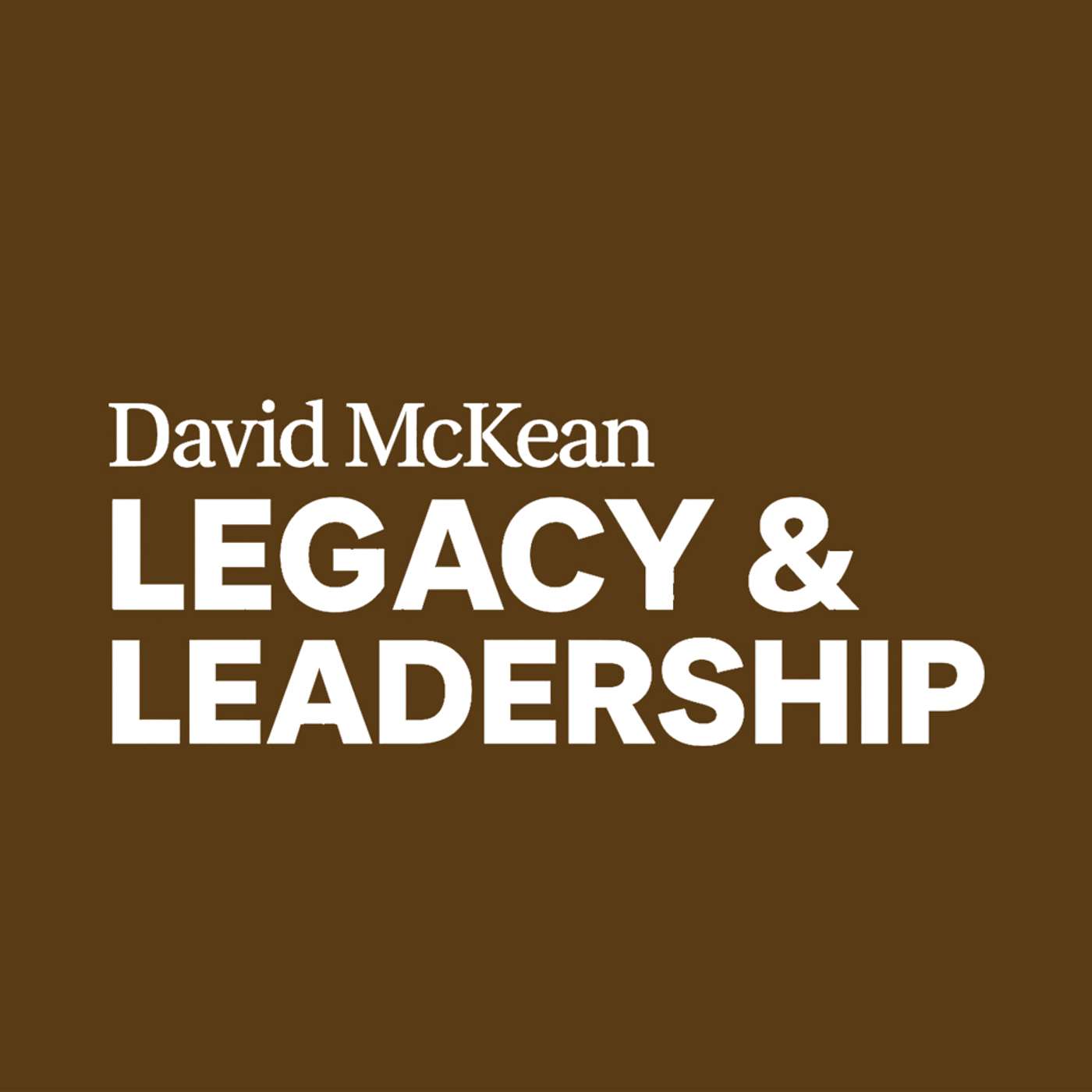 Legacy & Leadership cover art