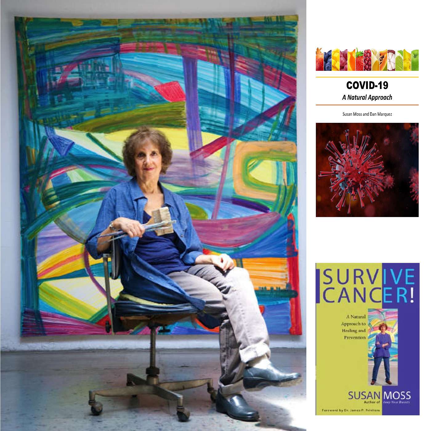 Self-Healed Cancer - with Author/Artist Susan Moss