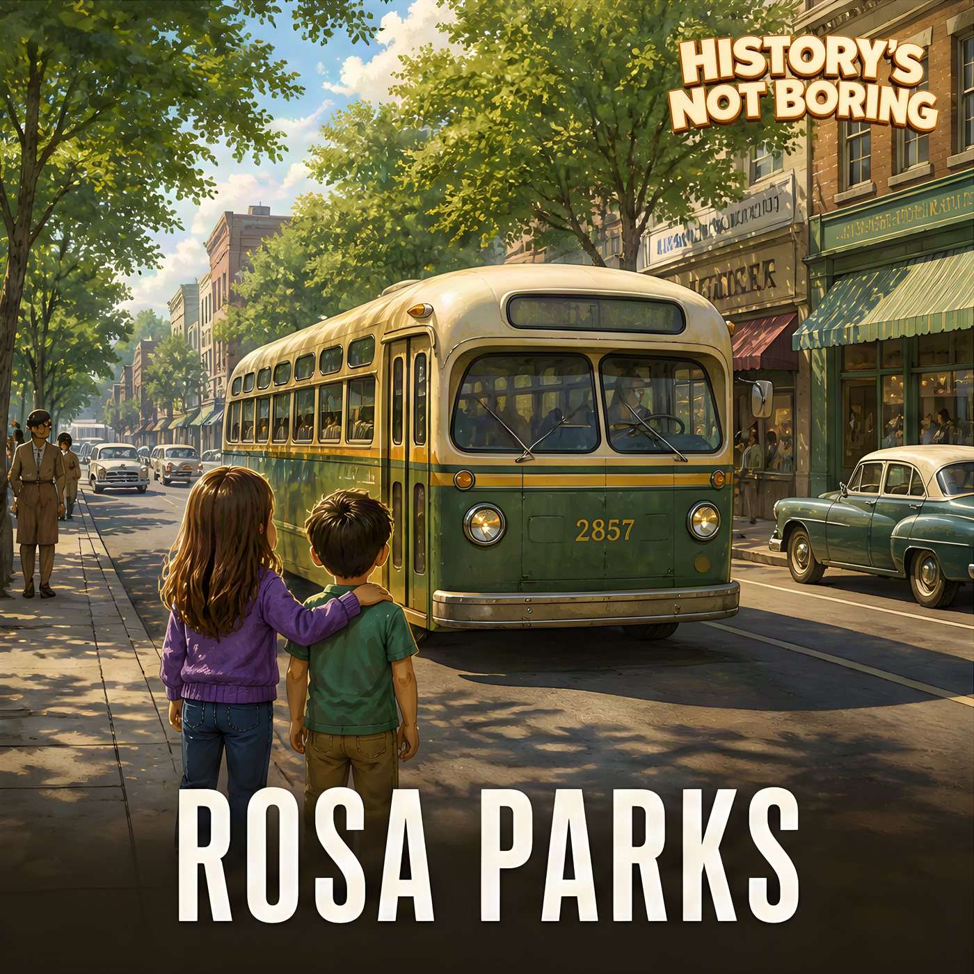 Rosa Parks for Kids: How the Montgomery Bus Boycott Began artwork