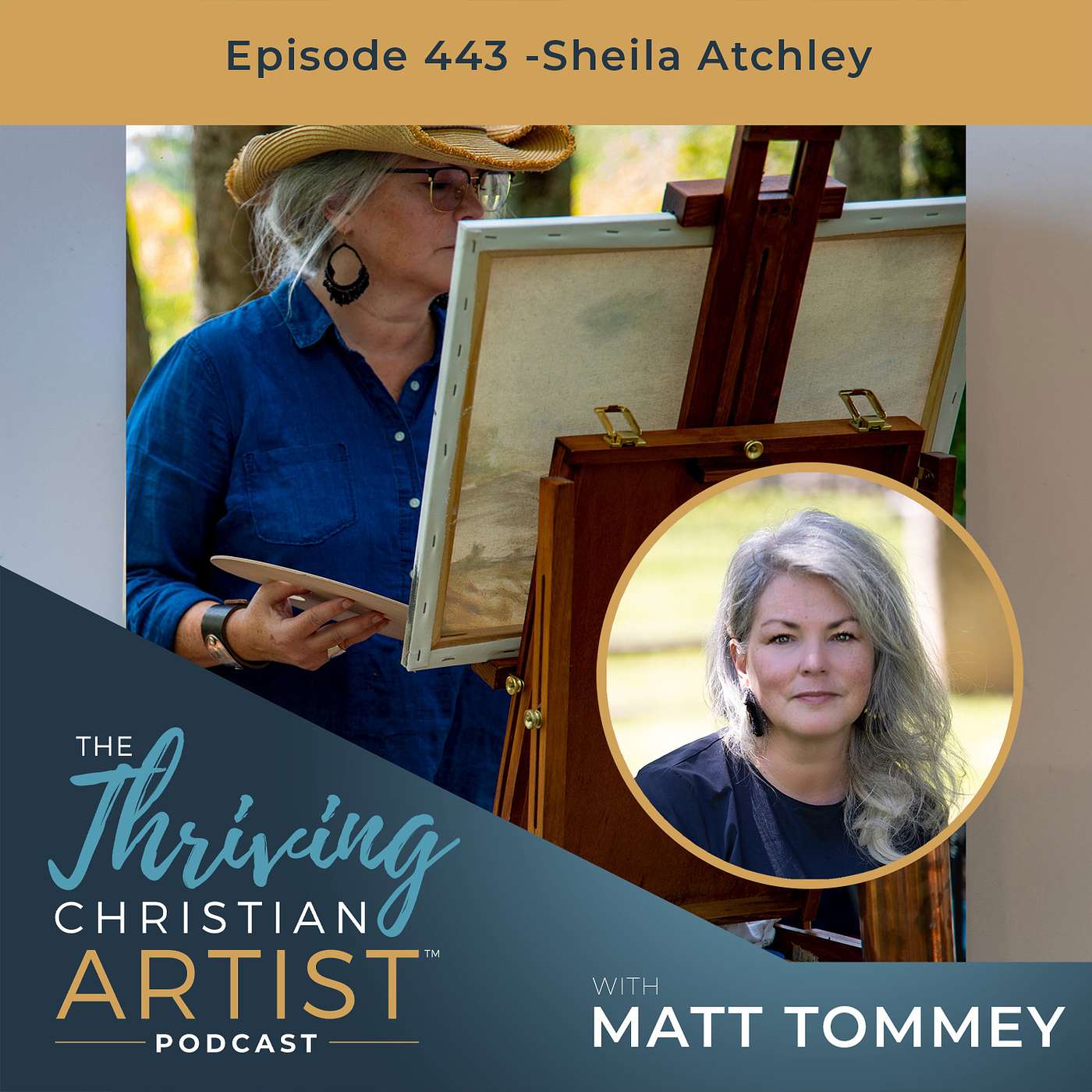 443 - Using Art To Move Through The Messy Middle with Sheila Atchley