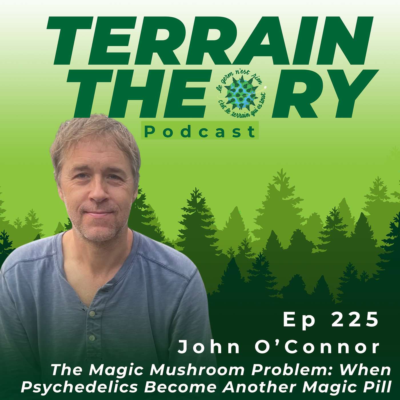 The Magic Mushroom Problem: When Psychedelics Become Another Magic Pill | John O'Connor episode artwork