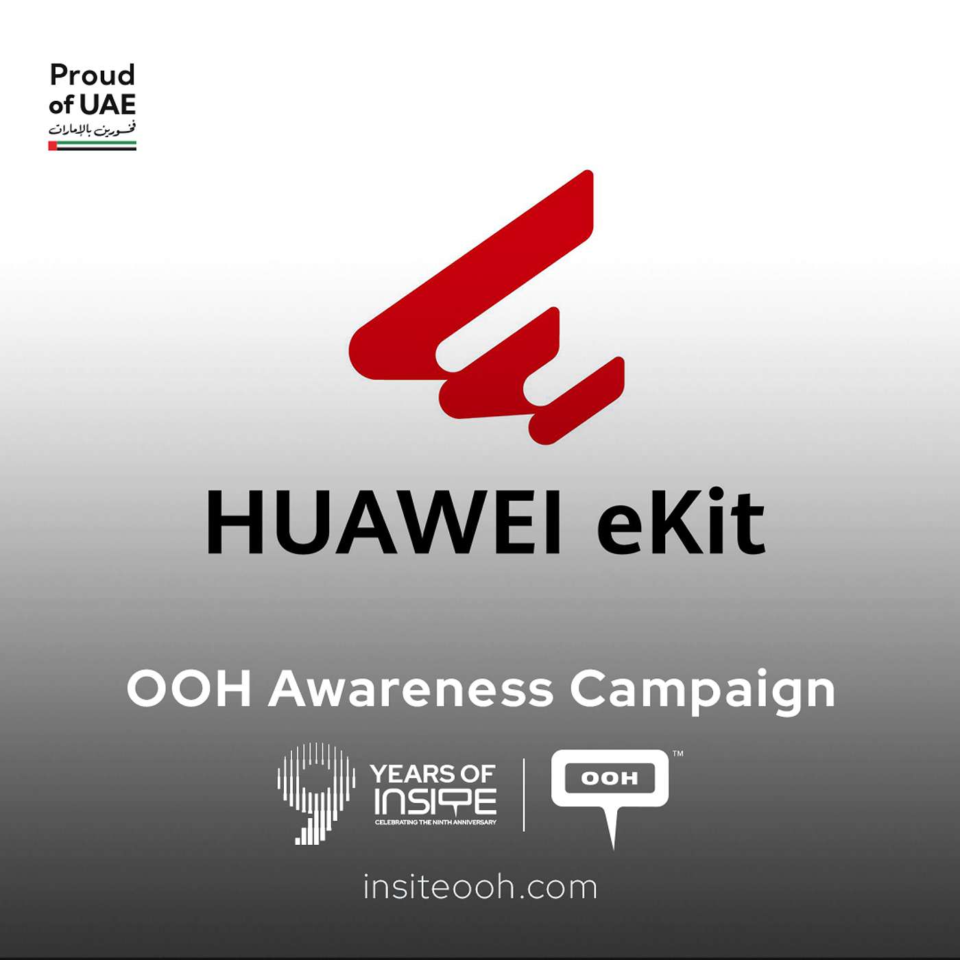 Huawei eKit Campaign Takes Over Dubai OOH With AI Workspace Vision