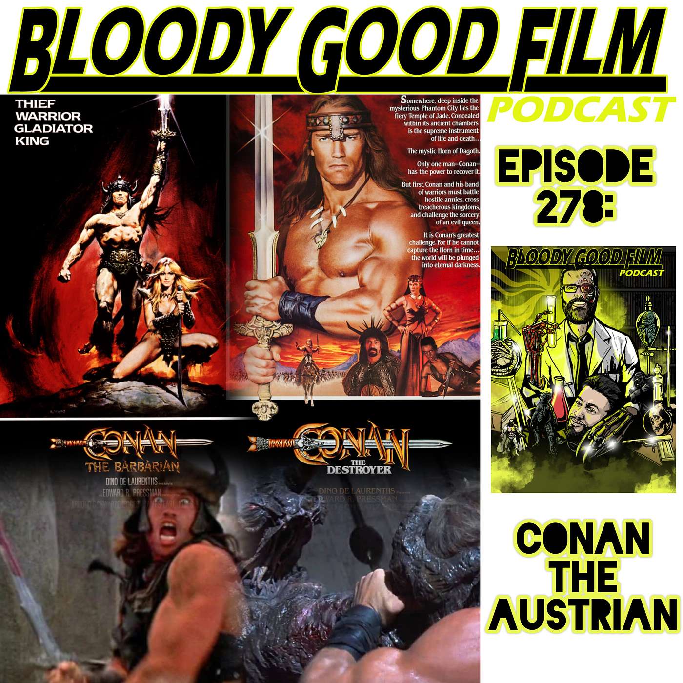Conan the Austrian (Conan the Barbarian and Conan the Destroyer) episode artwork
