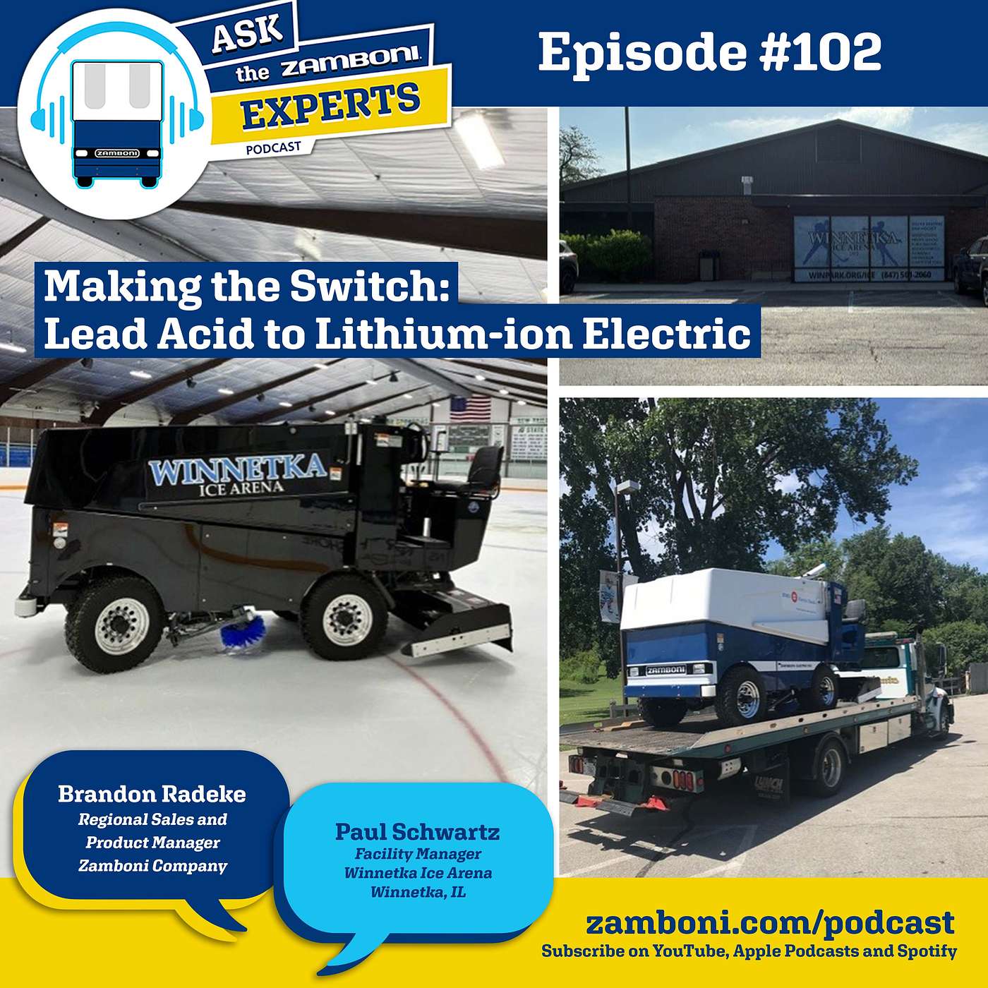 Ask The Zamboni Experts Podcast EP# 102: Making the Switch: Lead Acid to Lithium-ion Electric