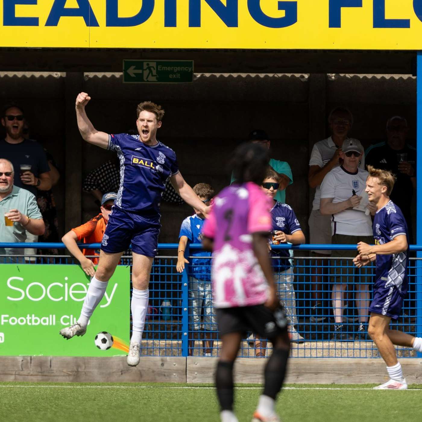 The abbey rocks the blues, (Leek 1 - Whitby 2). The new egg Streamer Machine episode artwork