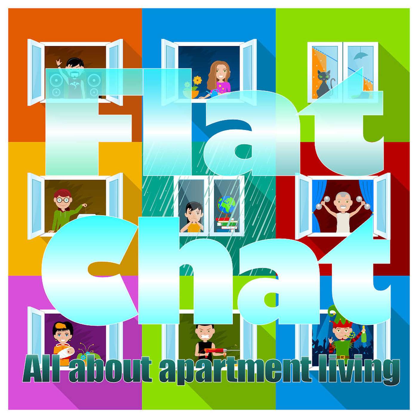 FLAT CHAT WRAP