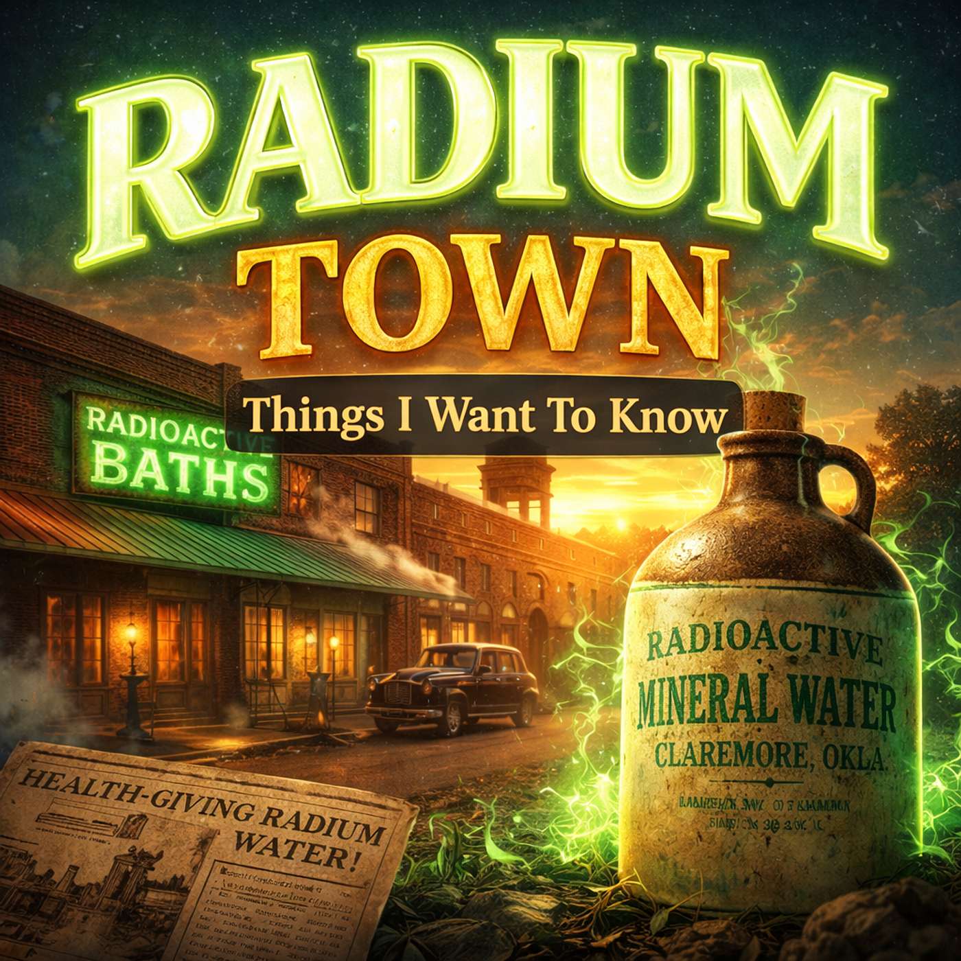 Radium Town, USA. Come For The Glow, Stay For The Smell episode artwork