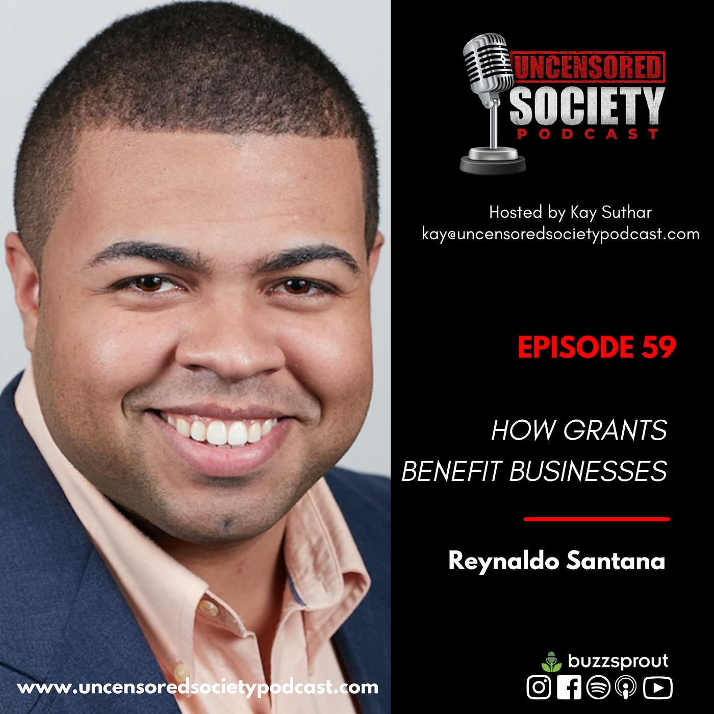 USP 059: | How Grants Benefit Businesses featuring Reynaldo Santana