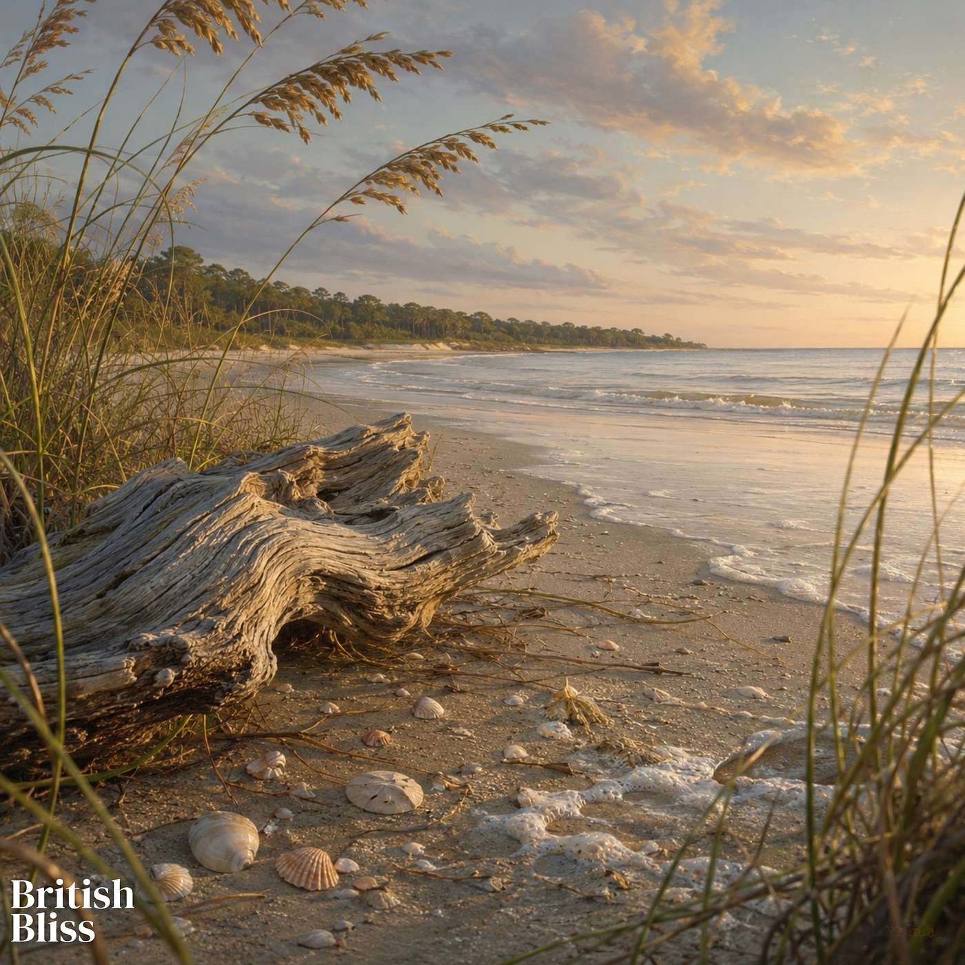 Where the Surf Opens Softly: Bedtime Story For Adults (Soothing British Male Voice) episode artwork