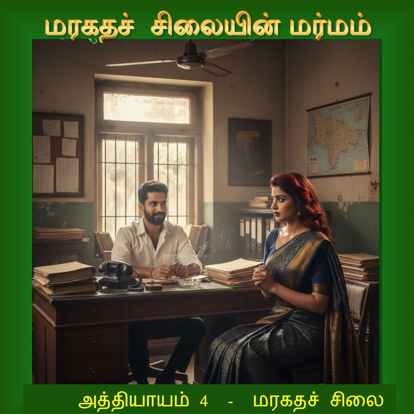 அத்தியாயம் 4  - மரகதச் சிலை episode artwork