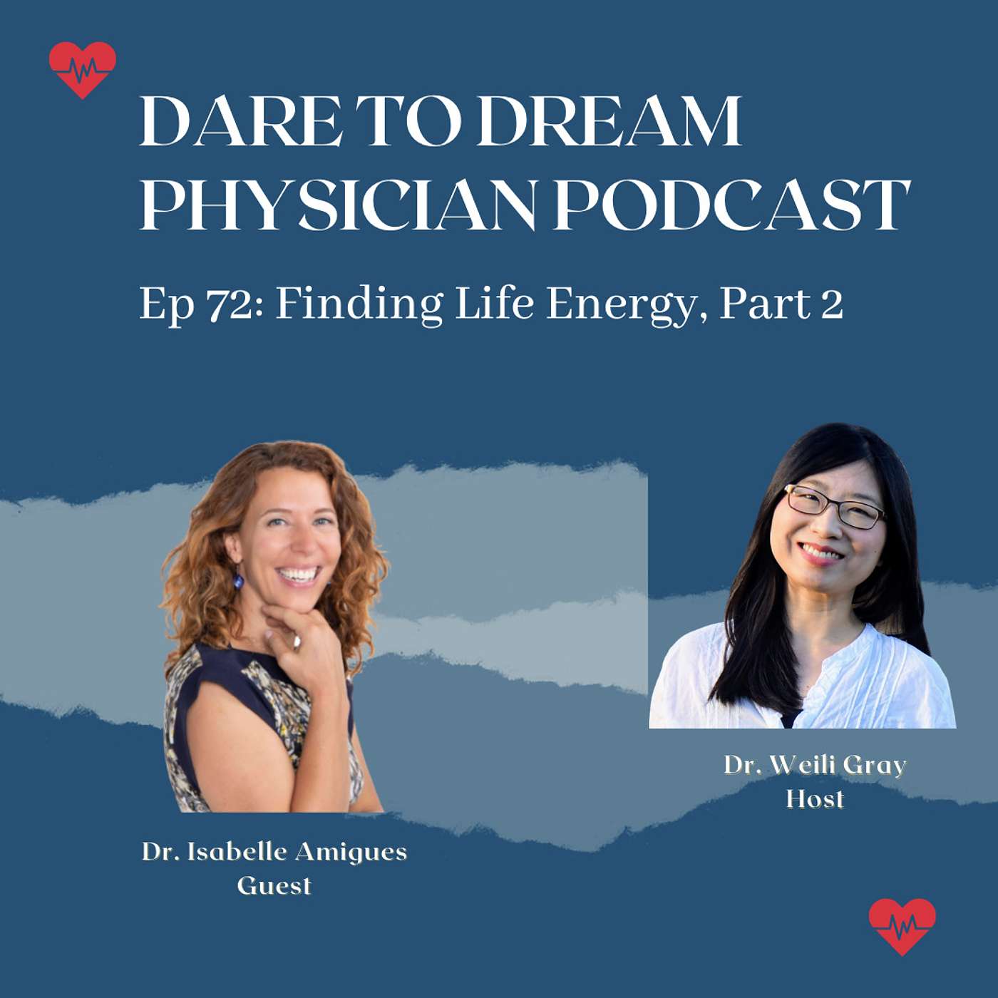 Ep 72: Finding Life Energy, Part 2, with Dr. Isabelle Amigues