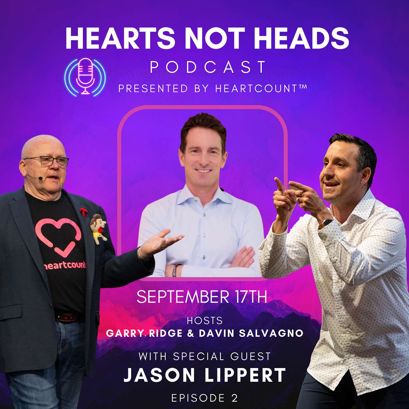 Hearts Not Heads Podcast, presented by Heartcount™ & The Learning Moment™