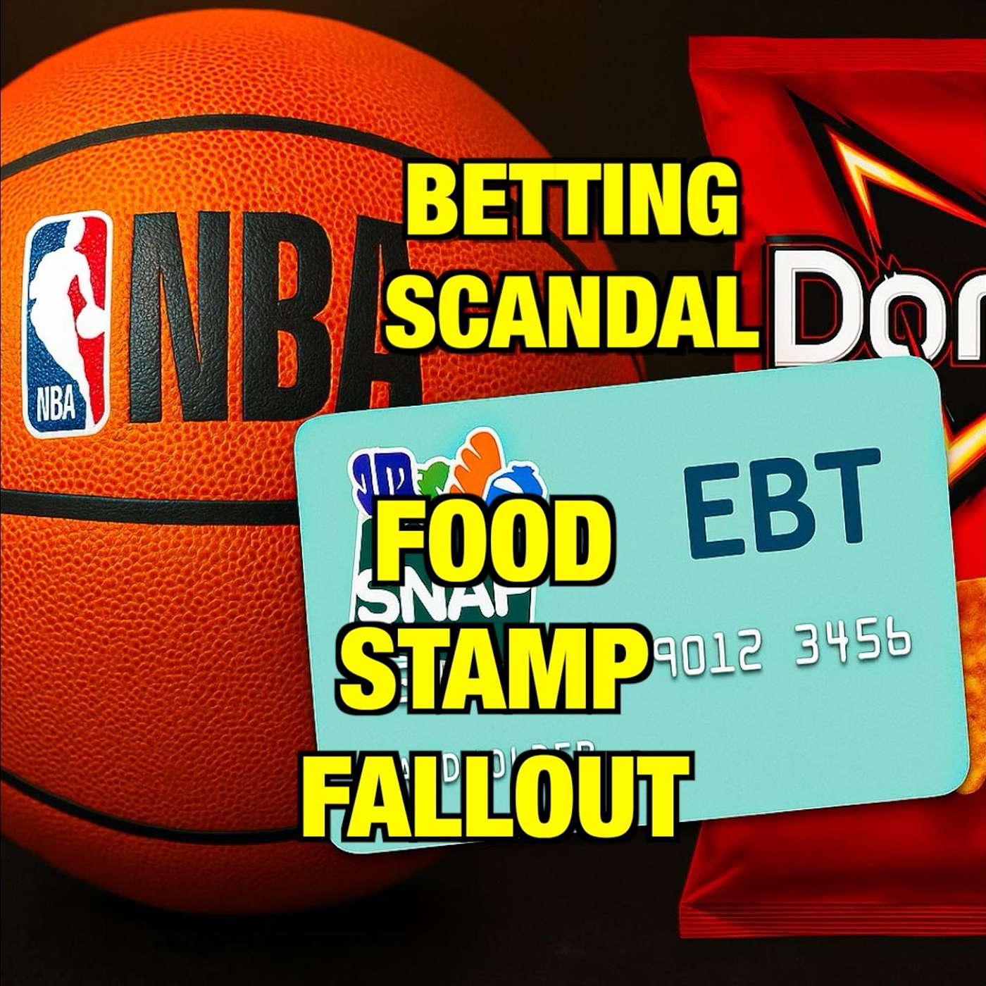 🎙️ NBA Betting Scandal & Food Stamp Fallout: AI Mistakes Teen’s Doritos for a Gun Amid Shutdown Chaos episode artwork