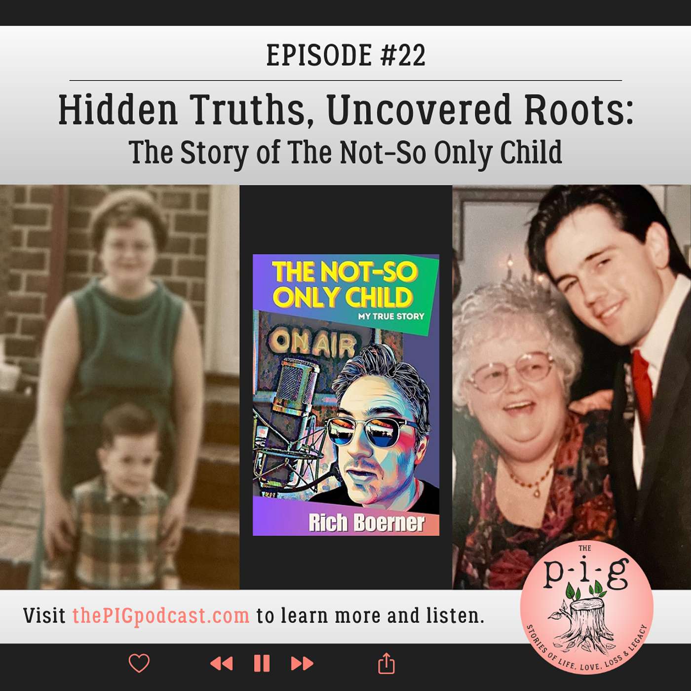 Hidden Truths, Uncovered Roots: The Story of The Not-So Only Child episode artwork