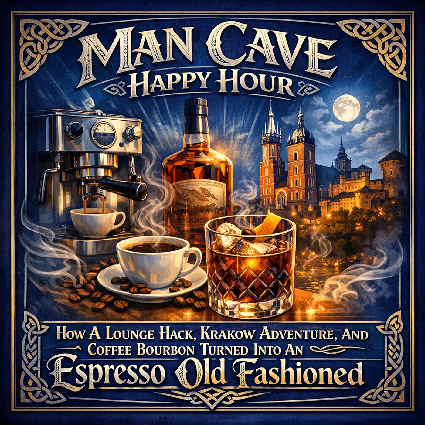 How A Lounge Hack, Krakow Adventure, And Coffee Bourbon Turned Into An Espresso Old Fashioned