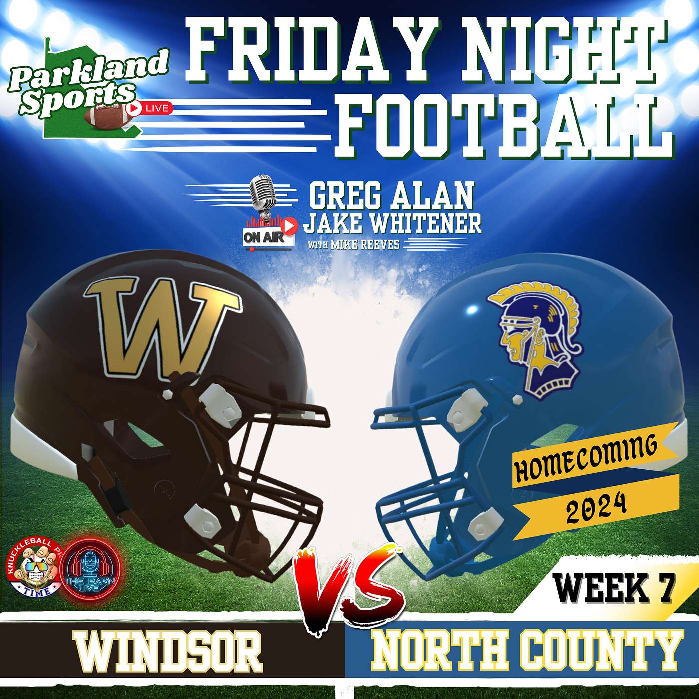 North County Raiders Homecoming - Coach Jones - Knuckleball Prime Time