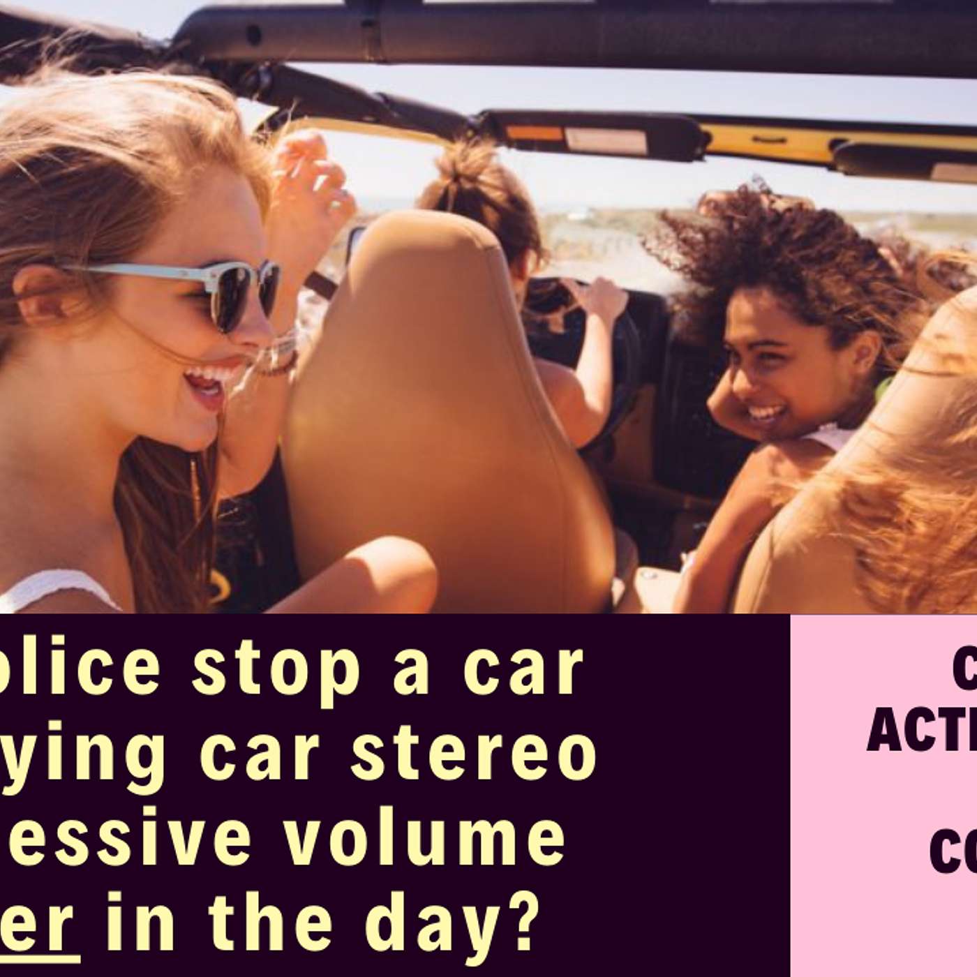 Police pulled over a vehicle because the neighbor said he played loud music earlier in the day.