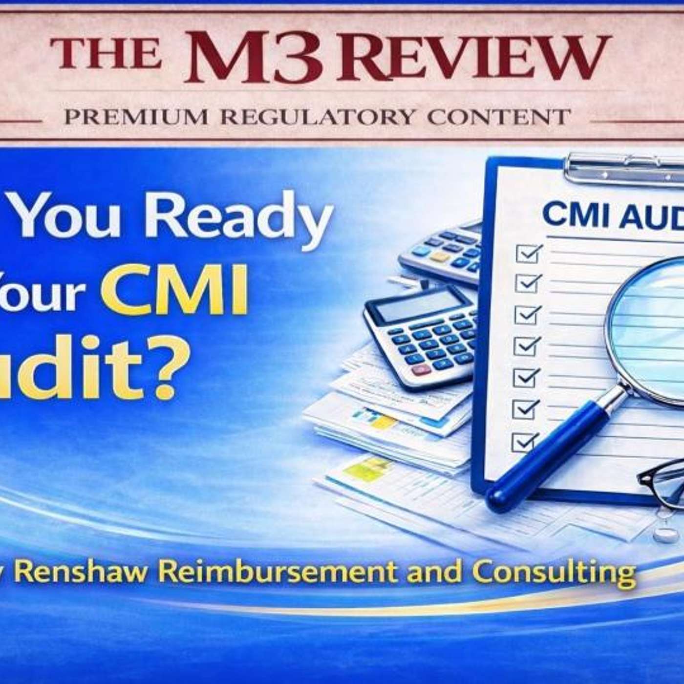 THE M3 REVIEW - ARE YOU READY FOR YOUR CMI AUDIT? episode artwork