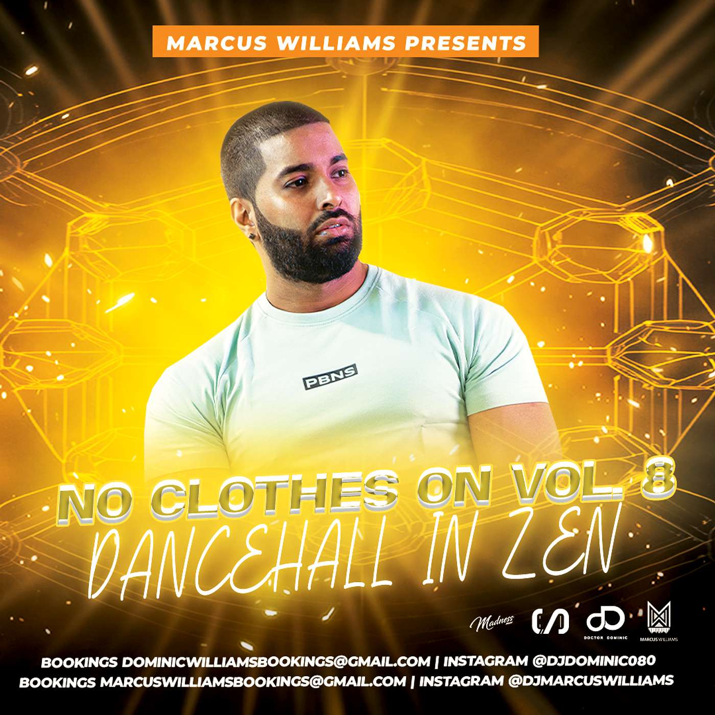 No Clothes On Vol. 8 (Dancehall In Zen) - Various Artists Mixed By Dj Marcus Williams