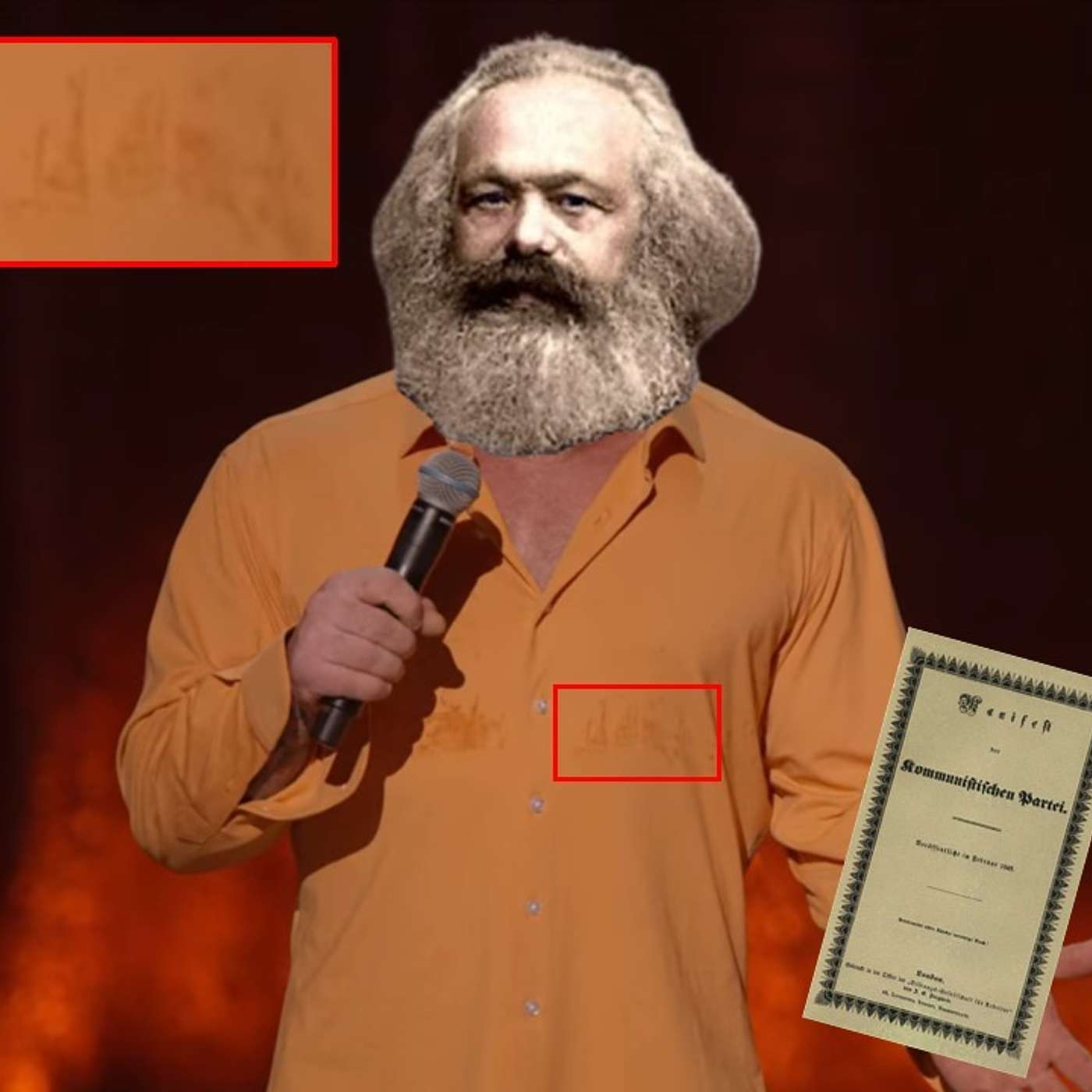 235 - Most People Don't Know This, But Karl Marx Actually Wrote in German and Joe Rogan's Nipples Were Lactating During His Standup Special episode artwork