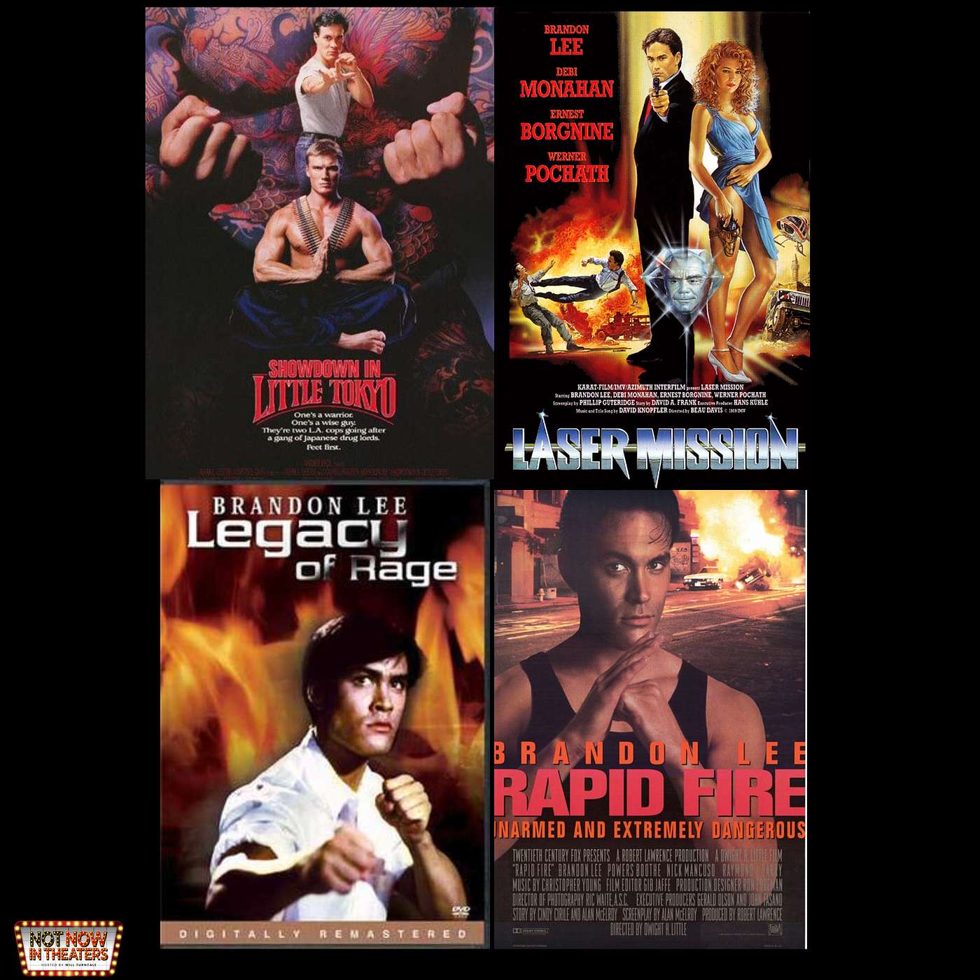 [Side Reels] Brandon Lee Before The Crow: Legacy of Rage, Laser Mission, and Rapid Fire