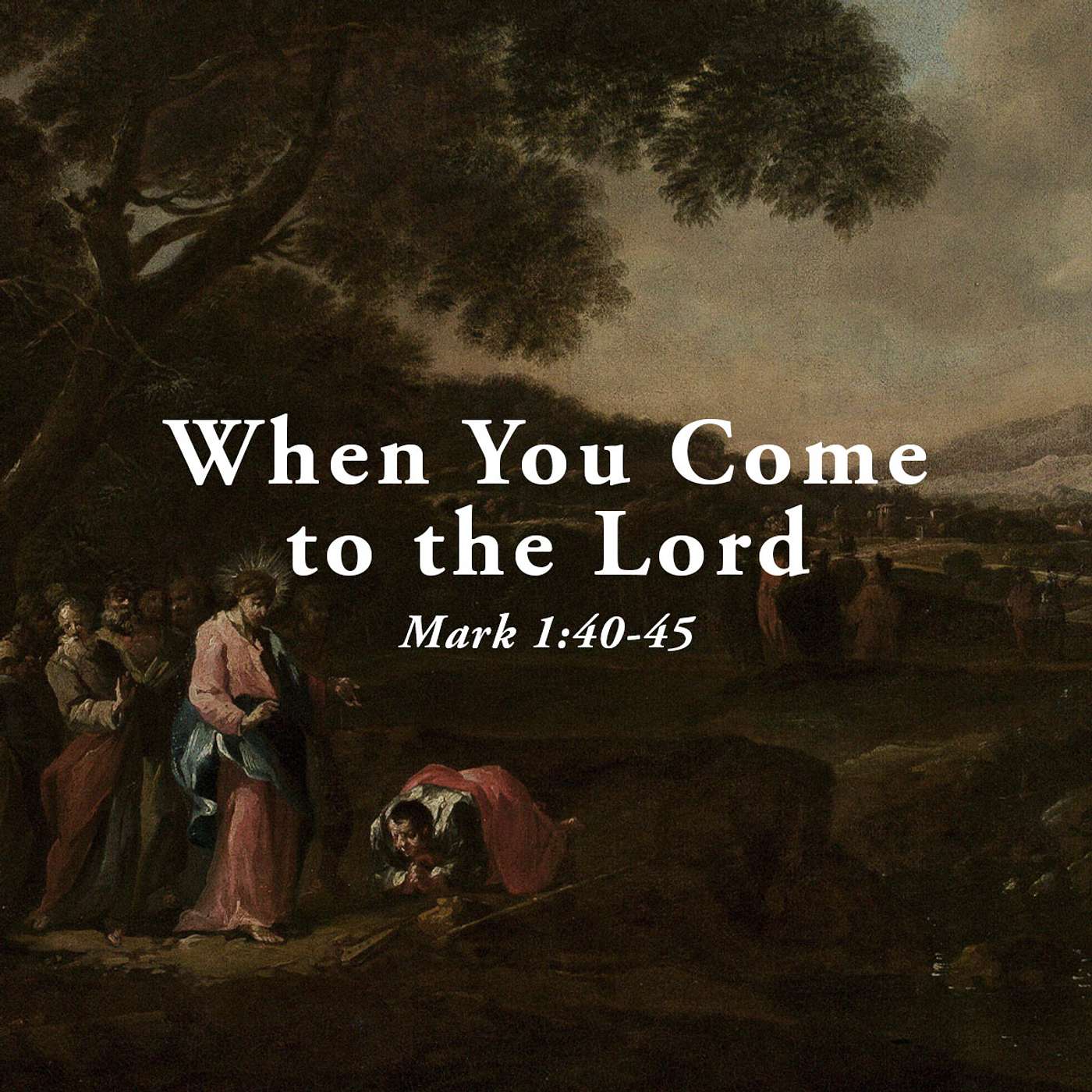 When You Come To The Lord
