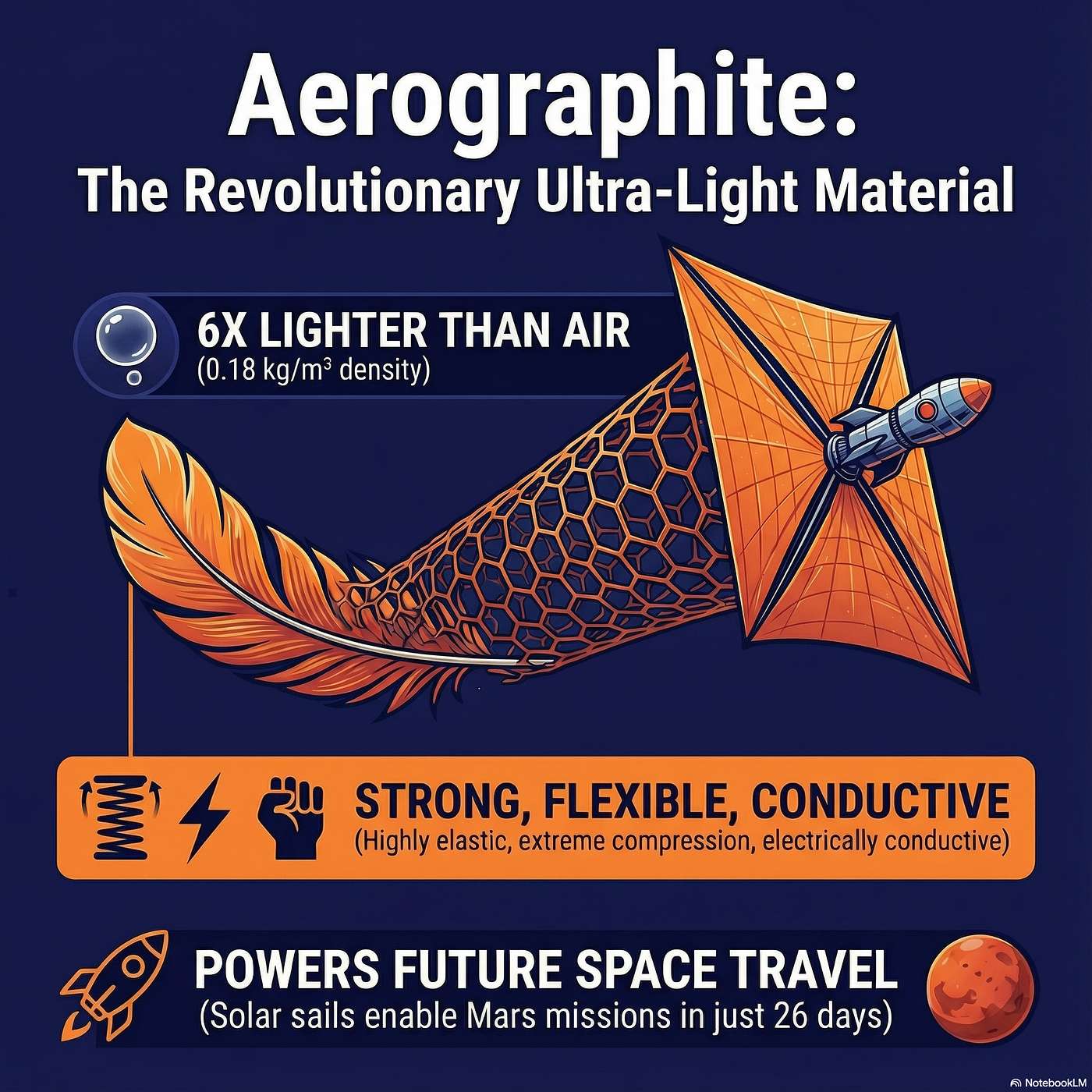 Aerographite: The Ultra-Light, Ultra-Conductive Carbon Aerogel episode artwork