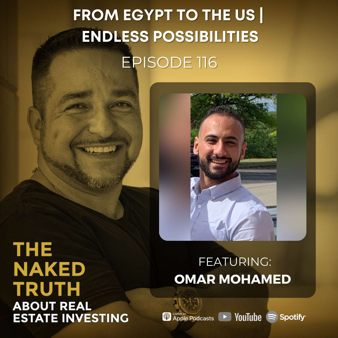 EP116: From Egypt to the US | Endless Possibilities with Omar Mohamed episode artwork