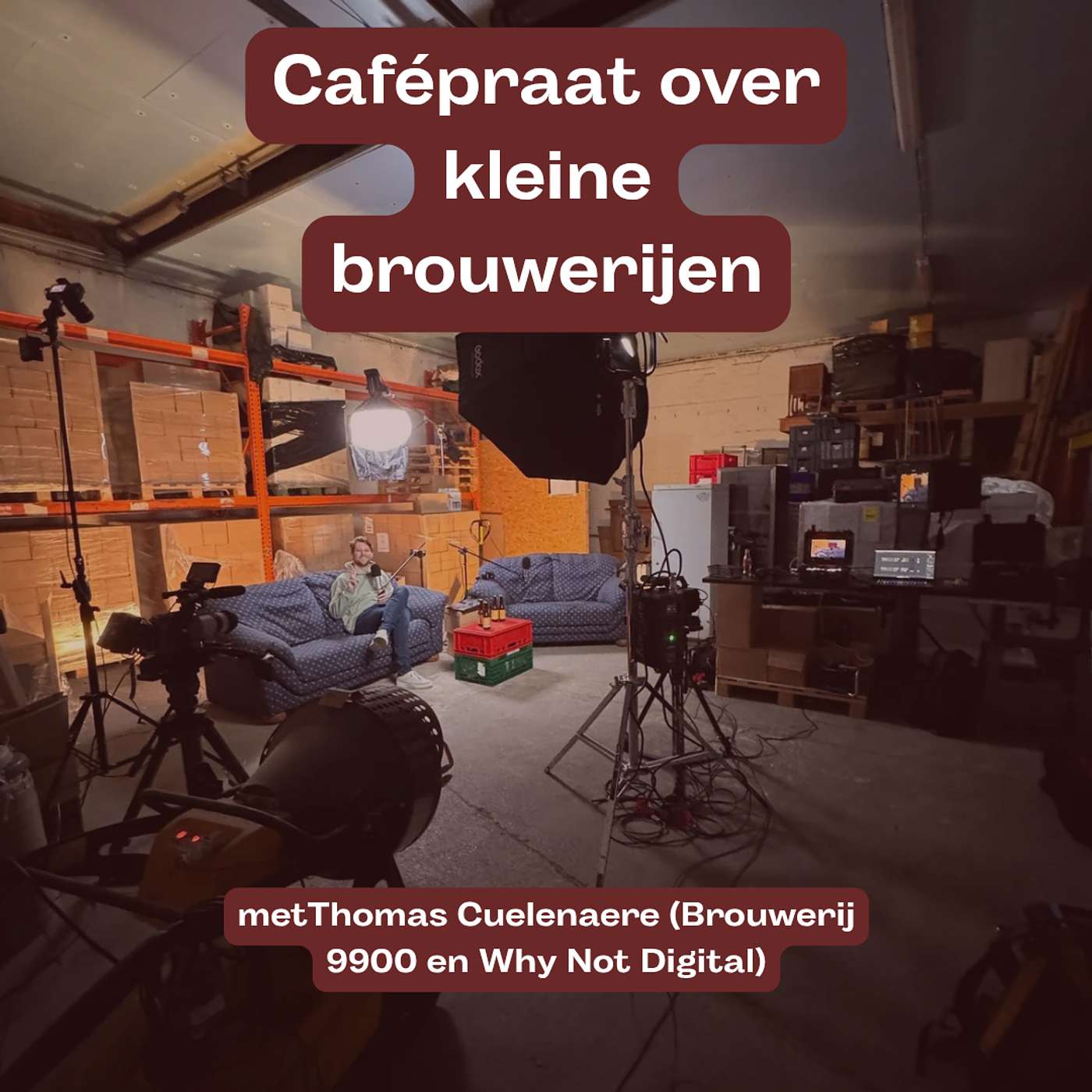 #51 Cafépraat over kleine brouwerijen met Thomas Cuelenaere (Brouwerij 9900 & Why.not.digital)