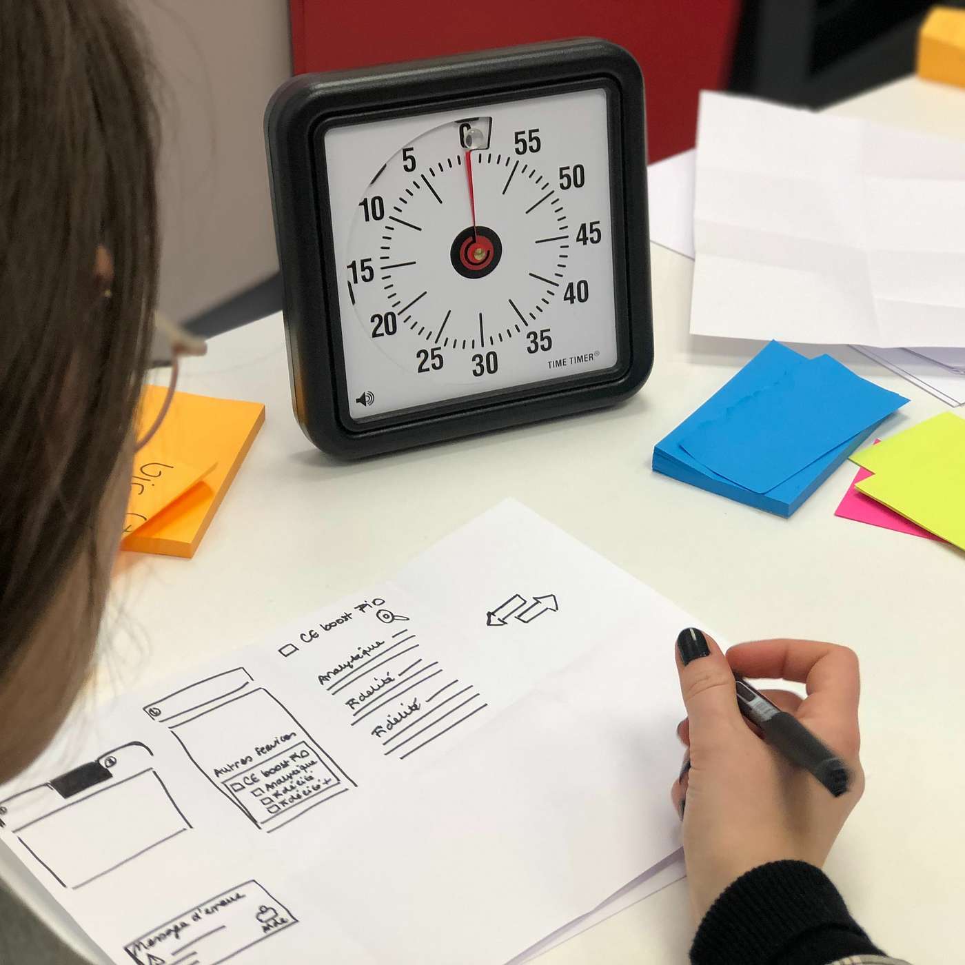 Using all 3 types of writing time episode artwork
