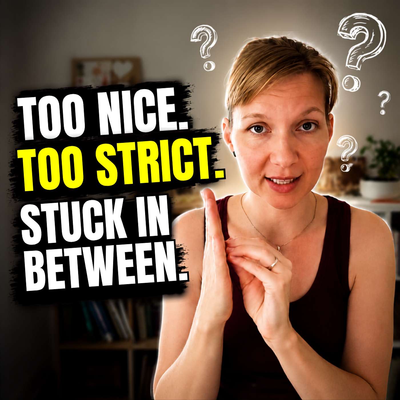 Why You Swing Between Too Nice and Too Strict With Your Kids (And How to Finally Stop) episode artwork