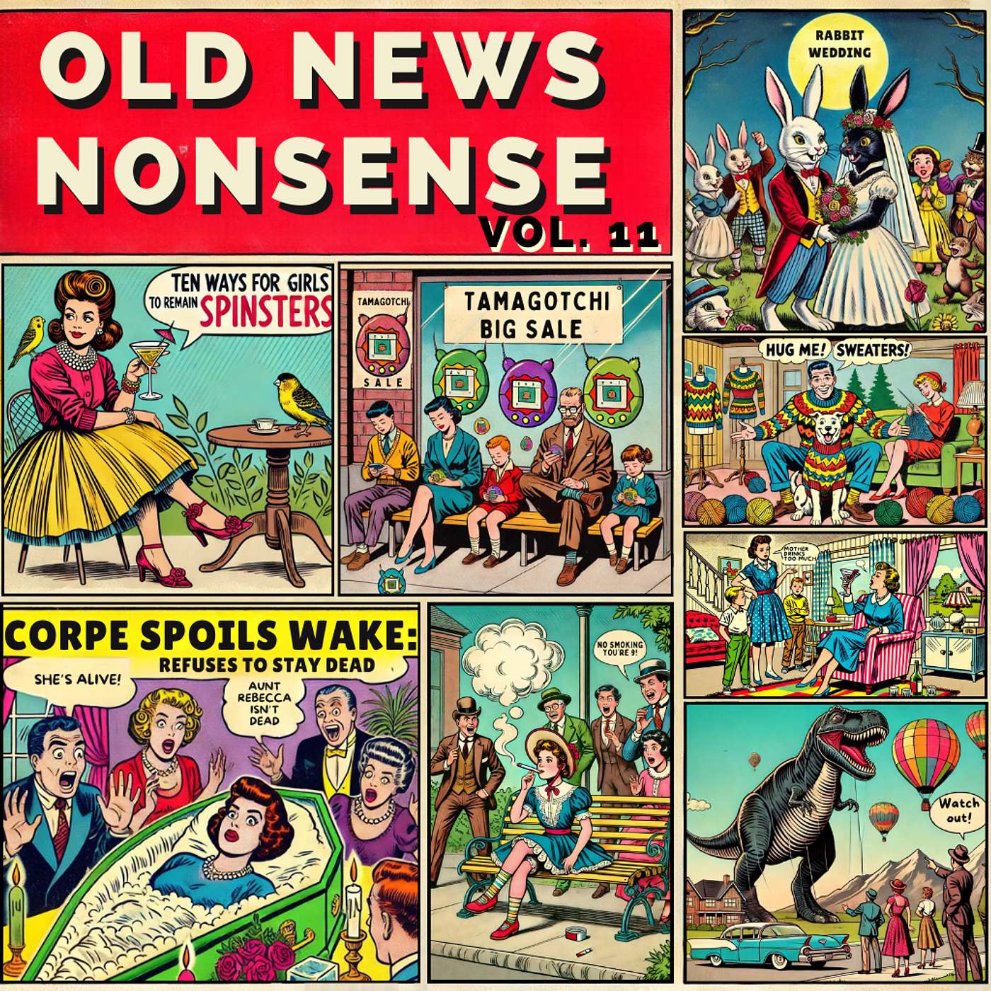 Old News Nonsense Vol. 11 – Dinosaurs, Drama, and Digital Pets episode artwork