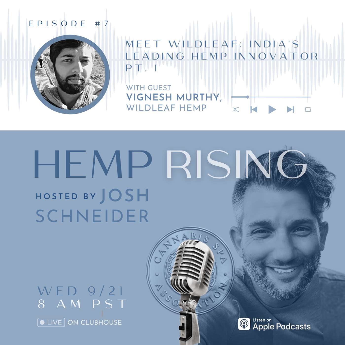 Ep. 7 - Indian Government Buried Hemp History & Traditions Just Like US w/ Vignesh Murthy, Founder of Hemp Wildleaf