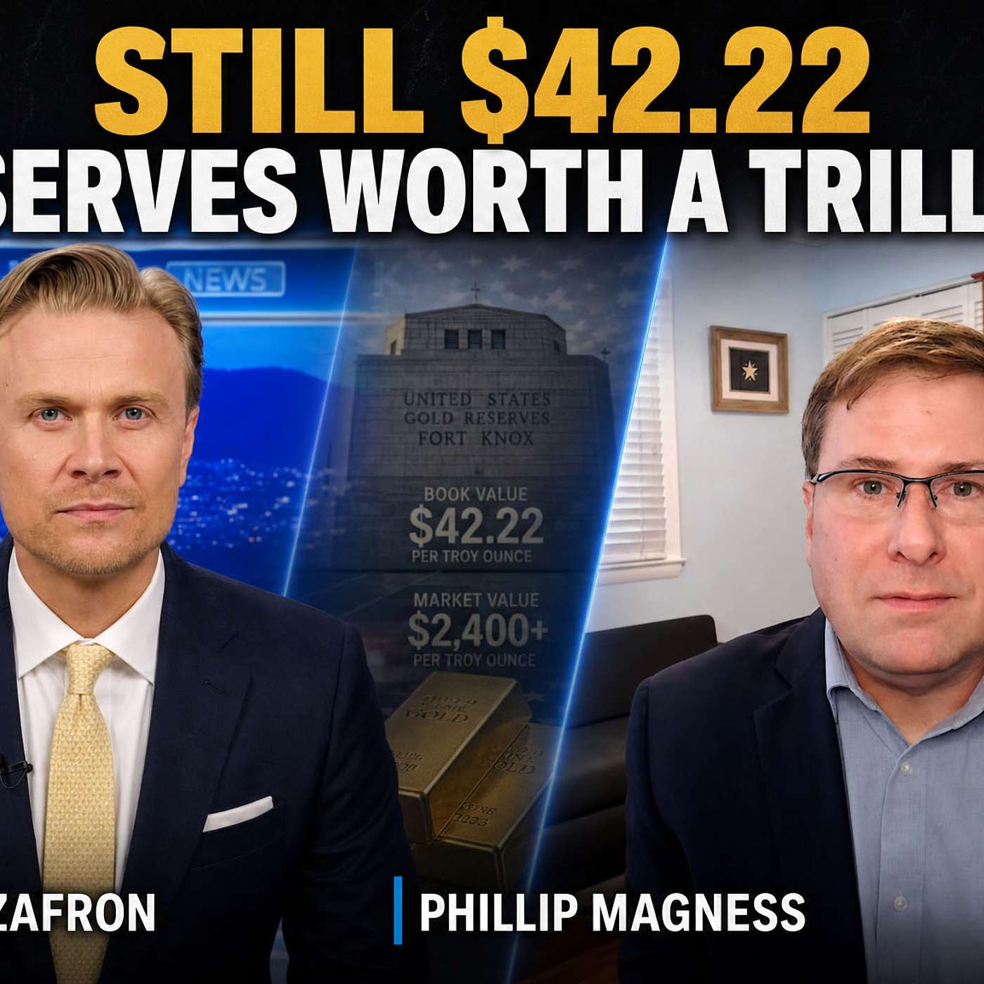 Gold at $42.22 and "One of the Great Mysteries" | Phillip Magness episode artwork